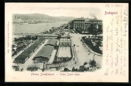 AK Budapest, Franz Josef-Quai