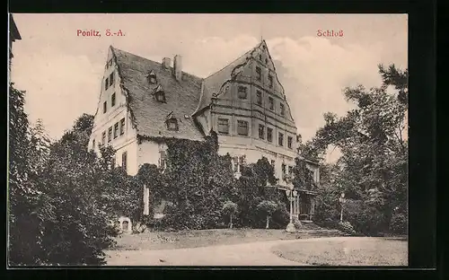 AK Ponitz, S.-A., Das Schloss