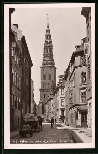 AK Kobenhavn, Admiralgade med Nicolaj Spir