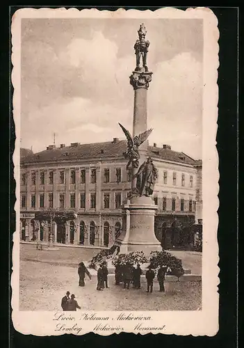 AK Lemberg, Mickiewicz Monument