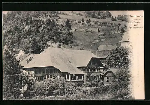 AK Todtmoos, Gasthaus und Pension zum Schwarzwald