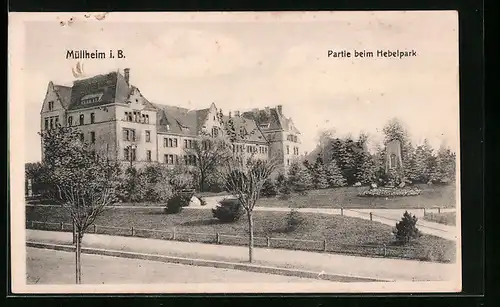 AK Müllheim i. B., Partie beim Hebelpark