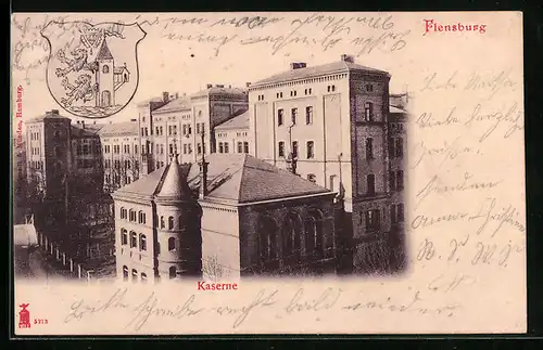 AK Flensburg, Kaserne, Wappen