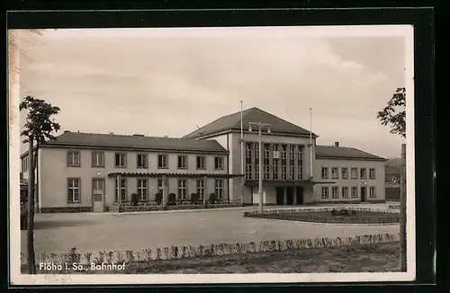 AK Flöha i. Sa., Bahnhof