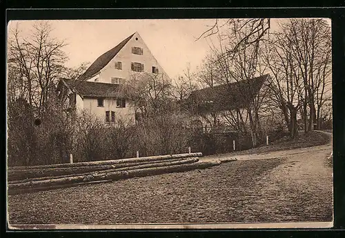 AK Gaienhofen /Krs. Konstanz, Deusches Landerziehungsheim Schloss Gaienhofen