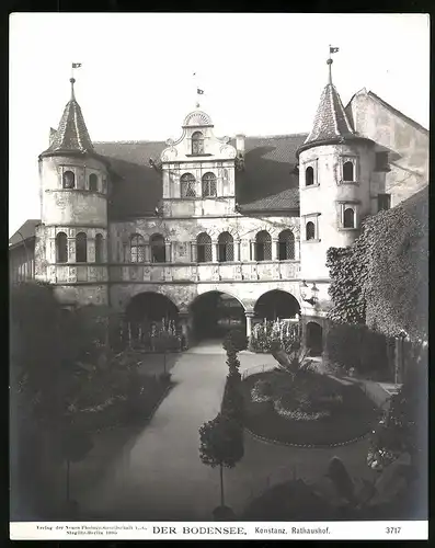 Fotografie NPG, Berlin-Steglitz, Ansicht Konstanz / Bodensee, Rathaushof