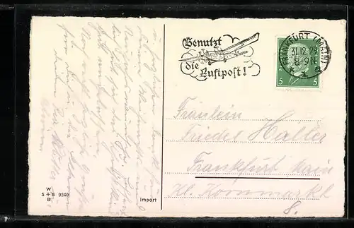 AK Glückwunsch zum neuen Jahr, Zwerge feiern im Schnee