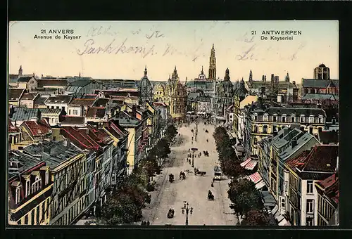 AK Anvers, Avenue de Keyser