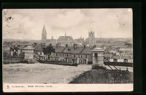 AK Plymouth, Panorama from Citadel Gate