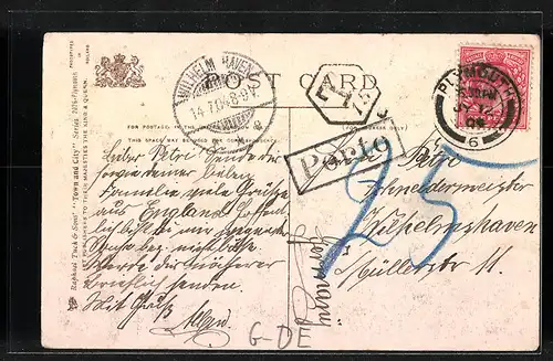 AK Plymouth, Panorama from Citadel Gate