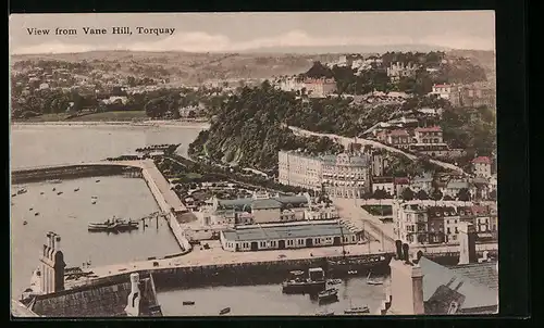 AK Torquay, View from Vane Hill