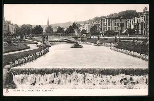 AK Dawlish, Panorama from the Railway