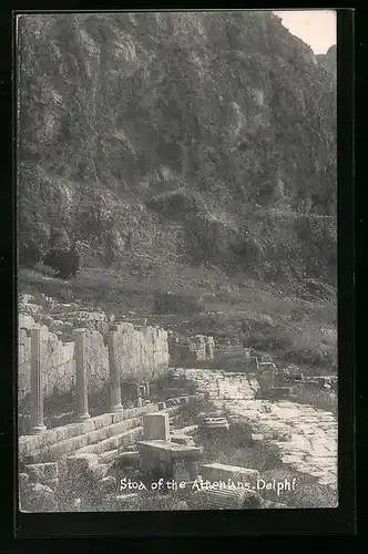 AK Delphi, Stoa of the Athenians