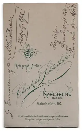 Fotografie Christoph Schönthaler, Karlsruhe /Baden, Bahnhofstr. 50, Junger Herr im Anzug mit Krawatte