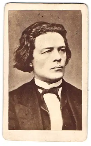 Fotografie Portrait Anton Rubinstein, Russischer Komponist