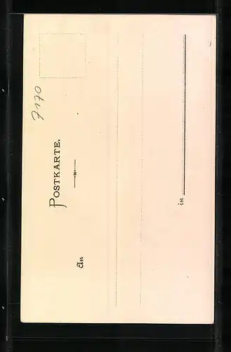 Lithographie Schwäb. Hall, Crailsheimer Thor