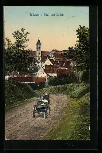 AK Pfullendorf, Blick von Süden