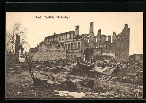 AK Brest, Zerstörte Fabrikanlage