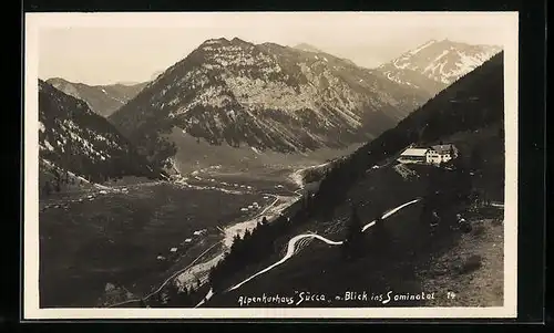 AK Saminatal, Alpenkurhaus Sücca