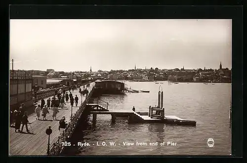 AK Ryde, View from end of Pier