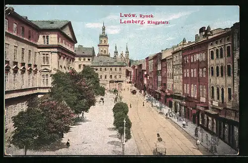 AK Lemberg, Partie am Ringplatz