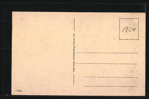 AK Bünde i. W., Alte Kirchhoftreppe