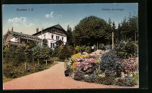 AK Kamenz i. S., Hutberg mit Anlagen