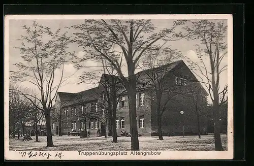 AK Altengrabow, Truppenübungsplatz mit Soldaten