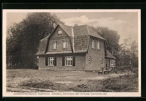 AK Wingst, Jugendherberge Dobrock, Station Höftgrube