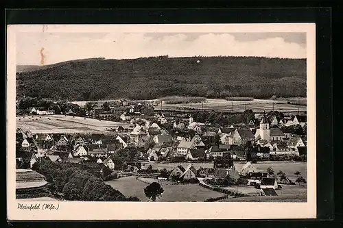 AK Pleinfeld /Mfc., Ortsansicht aus der Vogelschau