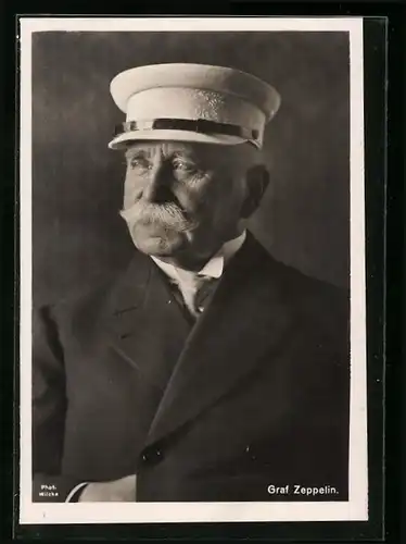 AK Portrait Graf von Zeppelin