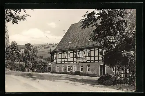 AK Rechenberg /Erzgeb., Erbgerichts-Gasthof