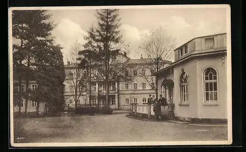 AK Bad Kreischa, Gr. Kurhaus mit Speisesaal