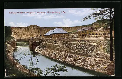 AK Klingenberg i. Sa., König-Friedrich-August-Talsperre