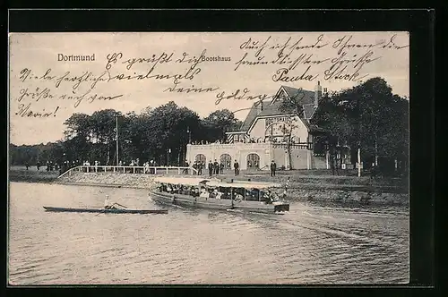 AK Dortmund, Partie am Gasthaus Bootshaus