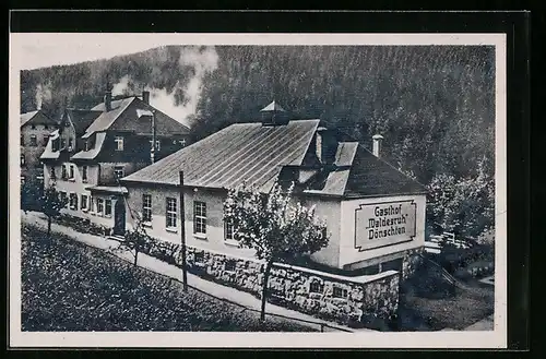 AK Dönschten bei Schmiedeberg, Gasthof Waldesruh