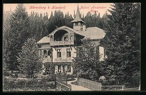 AK Bärenburg b. Kipsdorf, Julius Alexanderhaus