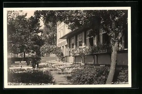 AK Hartha, Kaffee Eger, Aussenansicht