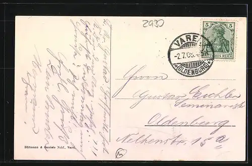 AK Varel, Die von Bäumen gesäumte Windallee