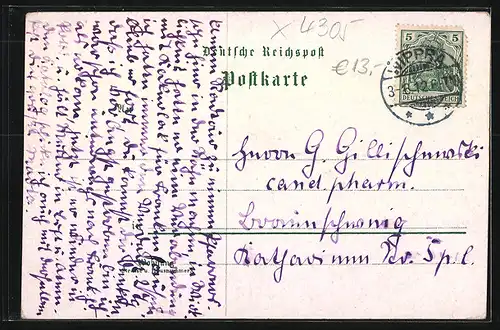 AK Gernrode, Stubenberg, Kirche, Sternhaus