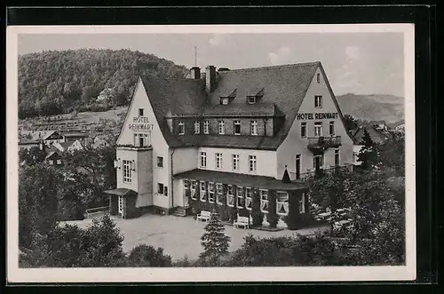 AK Oberschlema, Hotel Reinwart, Bes. Martin Reinwart