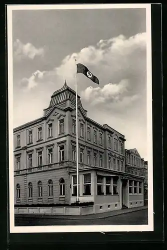 AK Norderney, Haus Ostfriesland mit , Erholungsheim des RDB