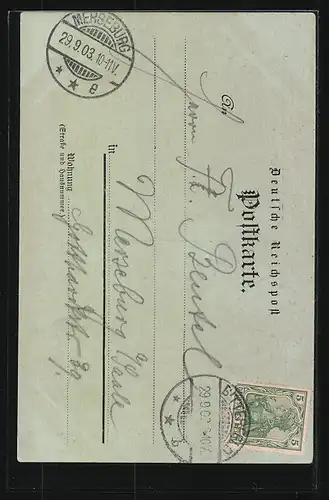 AK Bitterfeld, Ansicht der Realschule