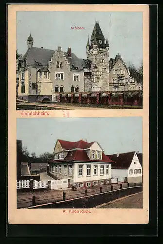 AK Gondelsheim, Schloss, Kl. Kinderschule