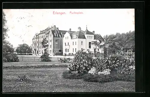 AK Erlangen, Puchtaplatz mit Anlage