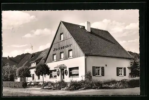 AK Braubach a. Rh., Gasthaus Rosenacker