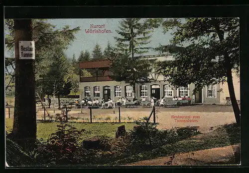 AK Wörishofen, Restaurant zum Tannenbaum