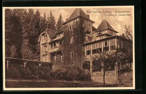 AK Bad Sachsa, Kronbergs Sanatorium
