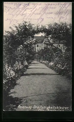 AK Köln-Braunsfeld, Rosenweg-Dreifaltigkeitskloster