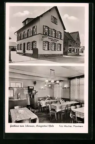 AK Weingarten i. Pfalz, Gasthaus zum Schwanen